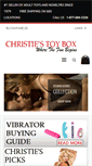 Mobile Screenshot of christiestoybox.com